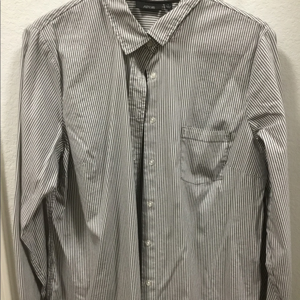 Apt 9 stripped shirt